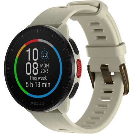Polar Pacer Beige Smart Watch - Elevate Your Performance with Style and Precision!